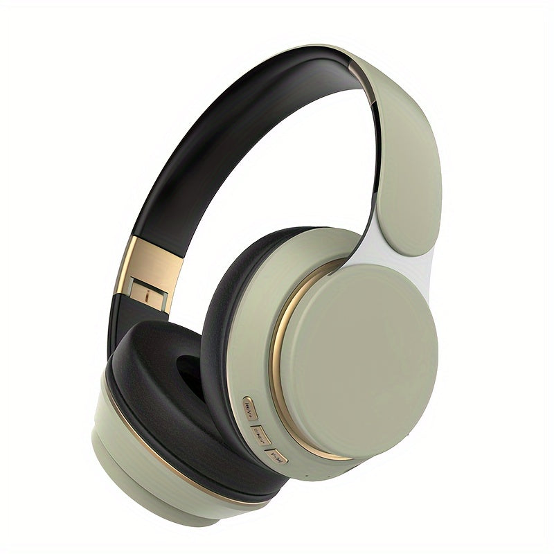 Wireless Over Ear Headphones – Foldable with Mic, FM Radio, AUX & TF Card Support
