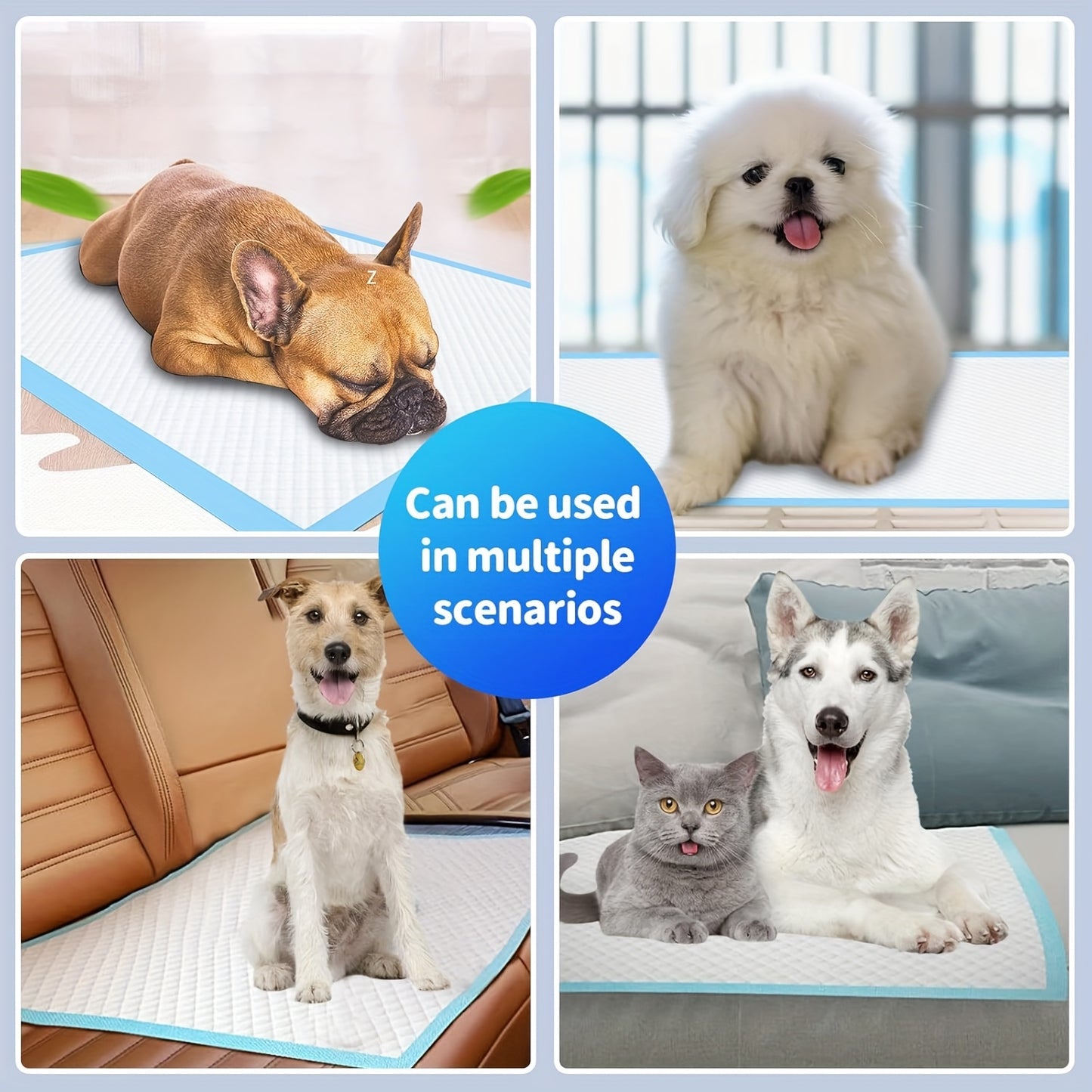 4XL Heavy Duty Dog Pee Pads – Fast Absorbing & Leak-Proof for Large Dogs