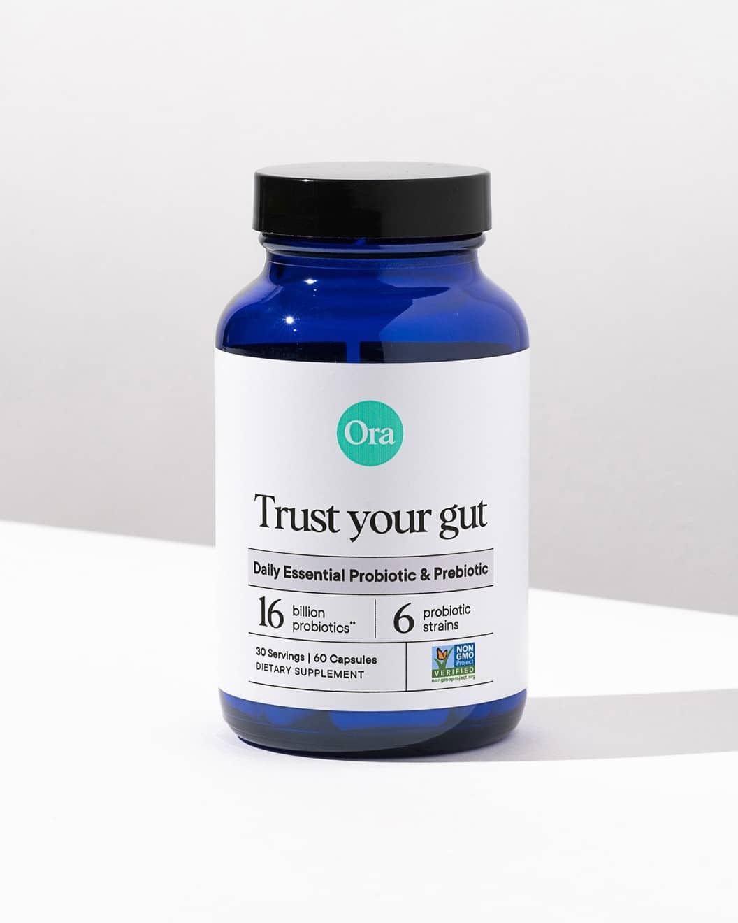 Ora Organic Probiotics – 16 Billion CFU with Prebiotics for Gut Health
