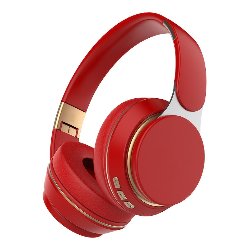 Wireless Over Ear Headphones – Foldable with Mic, FM Radio, AUX & TF Card Support