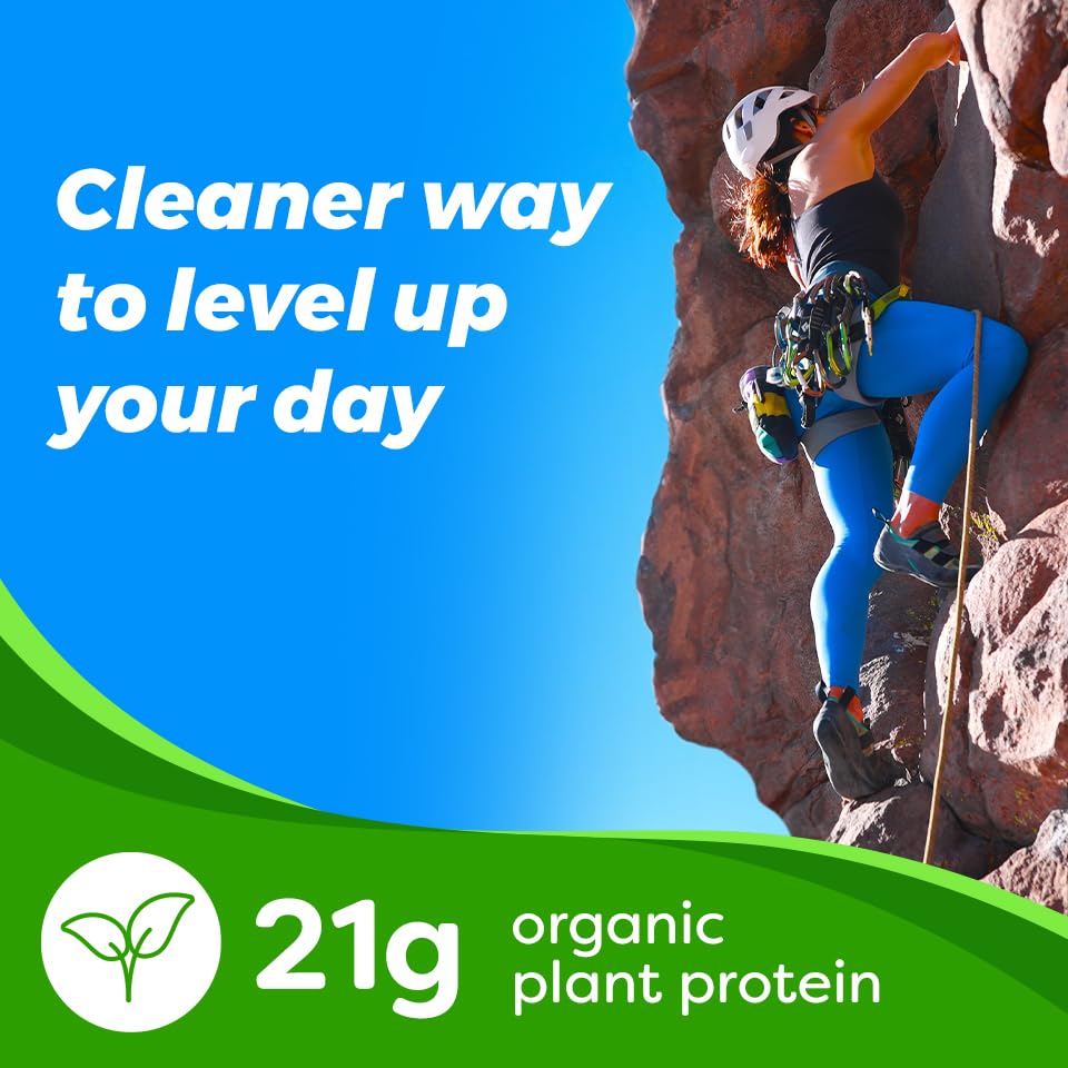 Orgain Organic Vegan Protein Powder Vanilla Bean 2.03lb – 21g Plant Protein