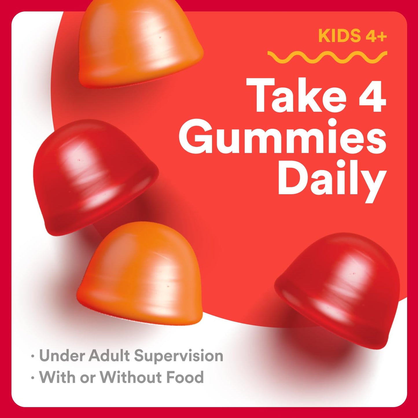 SmartyPants Kids Gummies – Organic Daily Nutrients with Omega 3 & Probiotics (120 ct)