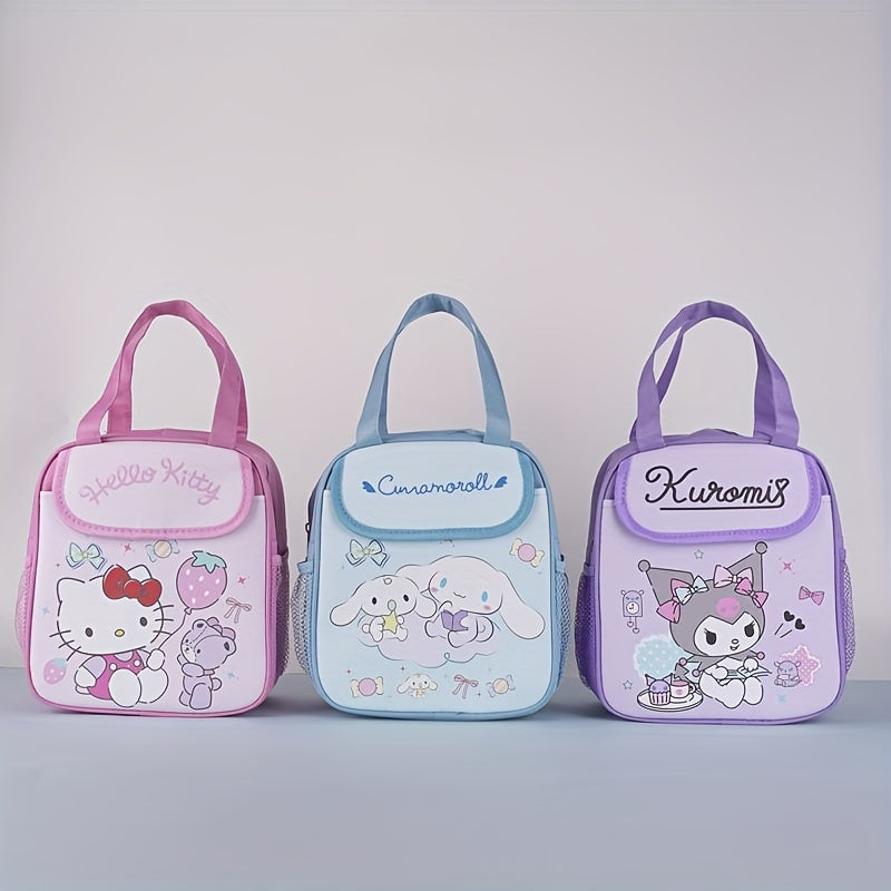 Sanrio Kitty Jade Gui Dog Insulated Lunch Bag – Cute, Portable for School & Office
