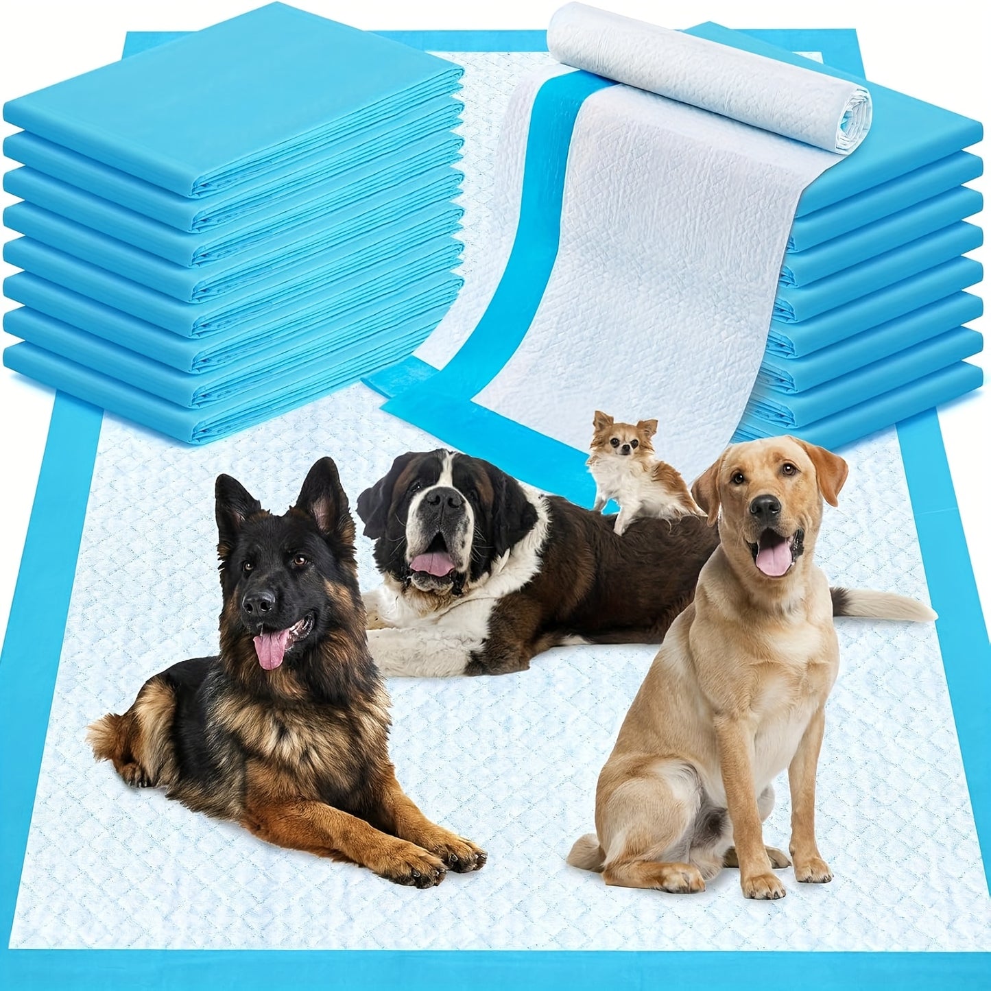 4XL Heavy Duty Dog Pee Pads – Fast Absorbing & Leak-Proof for Large Dogs