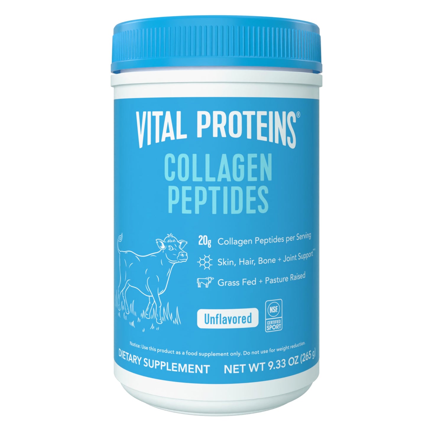 Vital Proteins Collagen Peptides – Unflavored (9.3 oz)