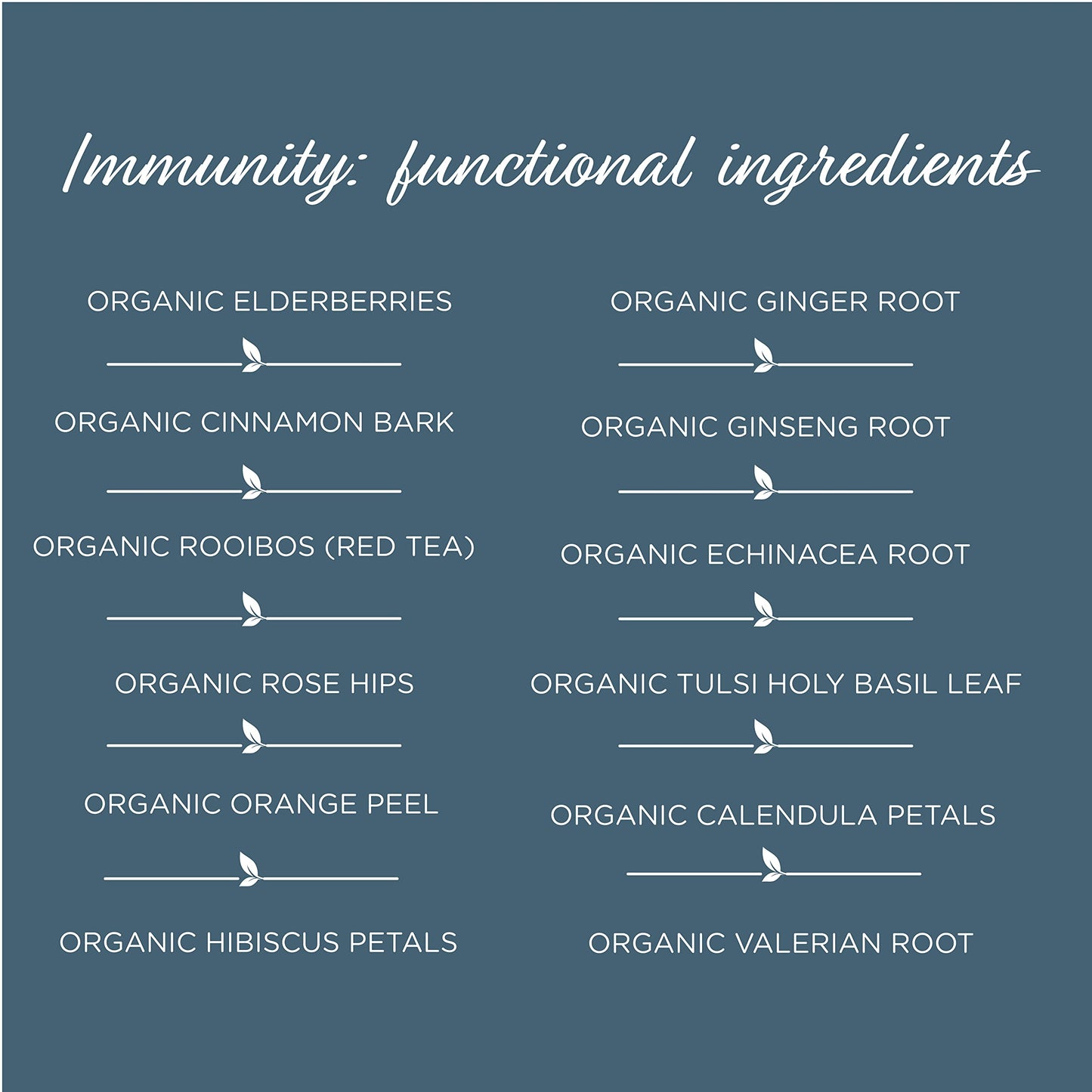 The Tea Spot Immunity Boost Tea – Elderberry & Adaptogens (15 Bags)