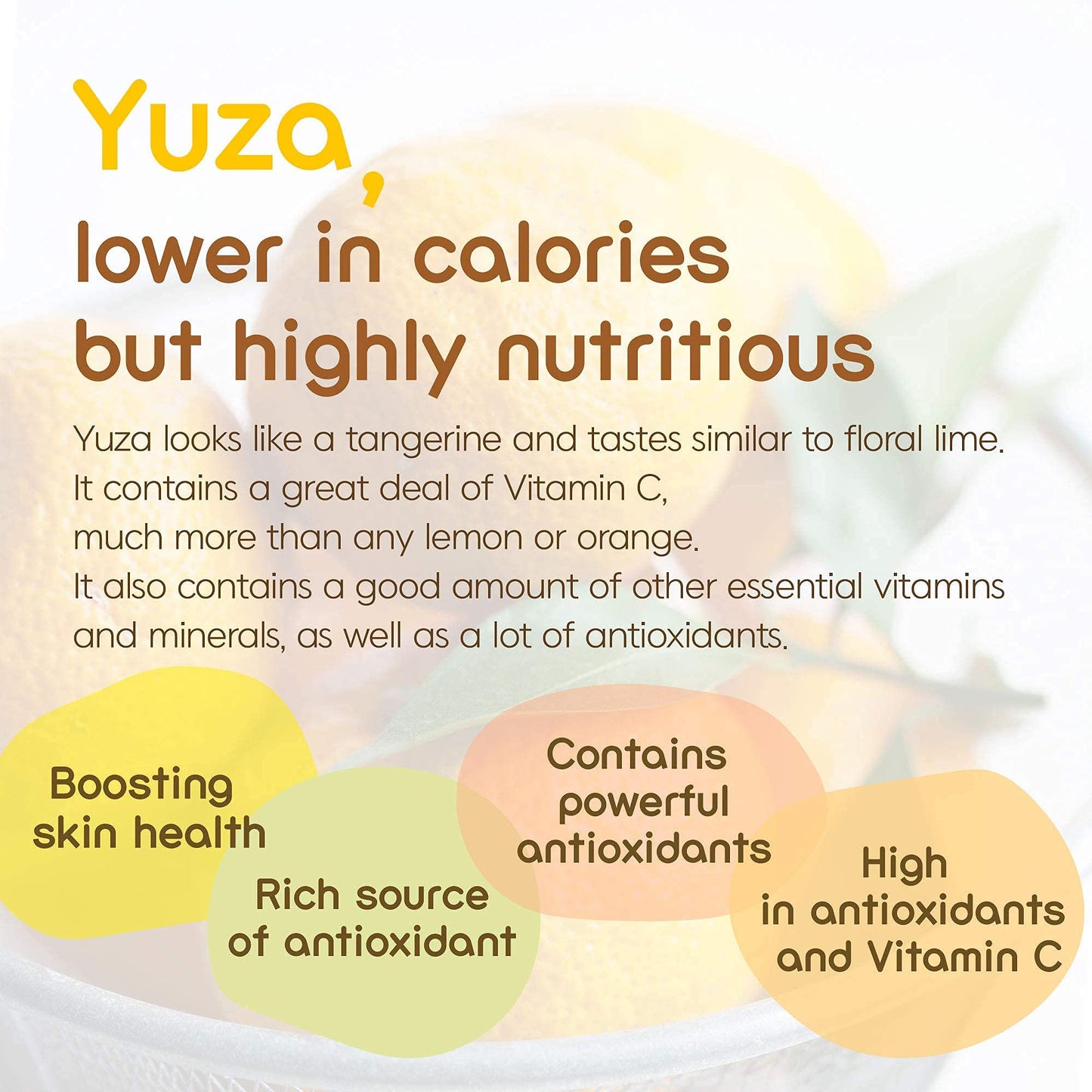 USDA Organic Yuzu Drink – Korean Honey Citron Tea (6-Pack)