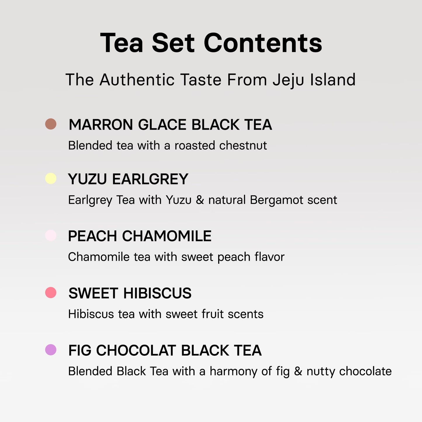 OSULLOC Premium Tea Collection – 40 Organic Bags from Jeju (10 Flavors)