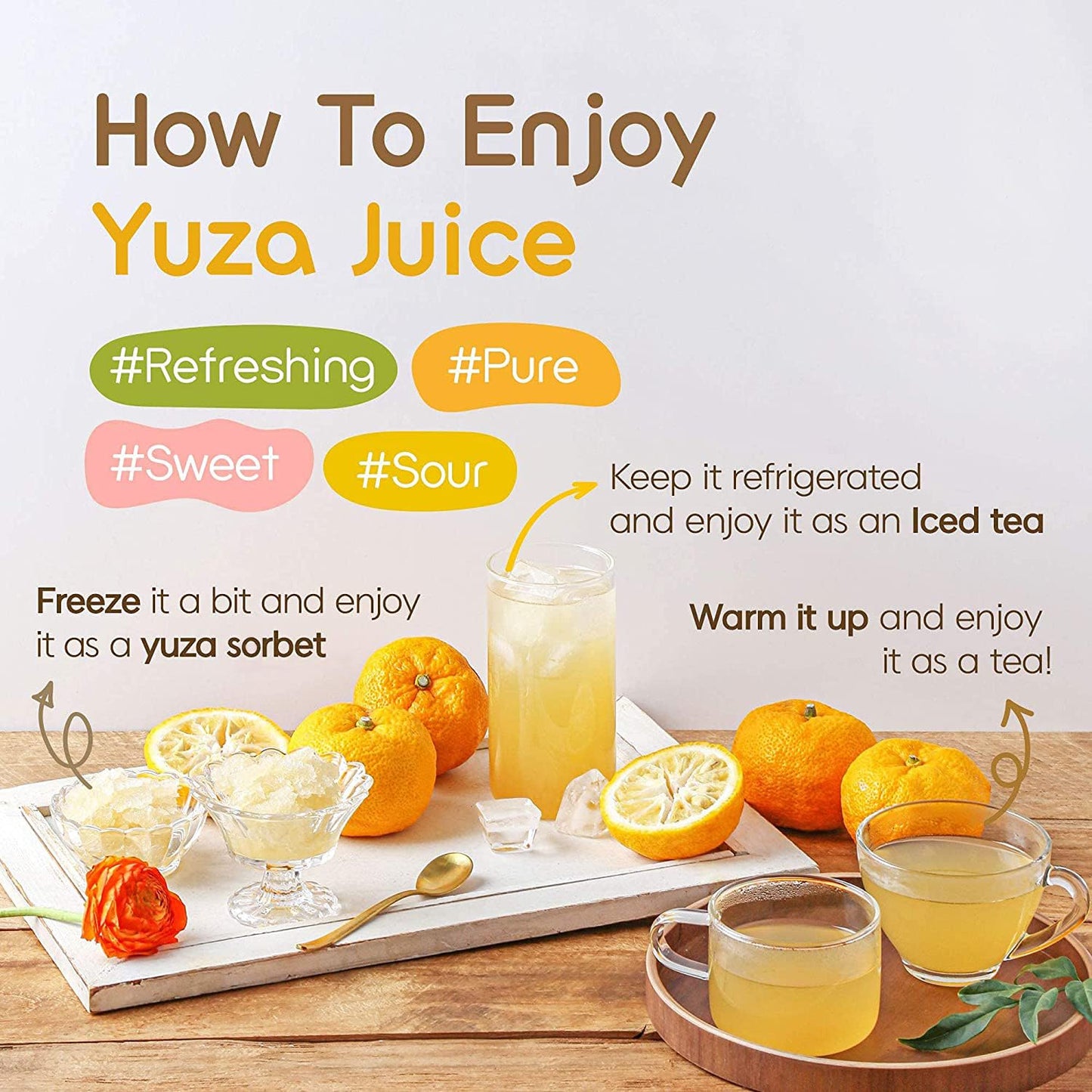 USDA Organic Yuzu Drink – Korean Honey Citron Tea (6-Pack)
