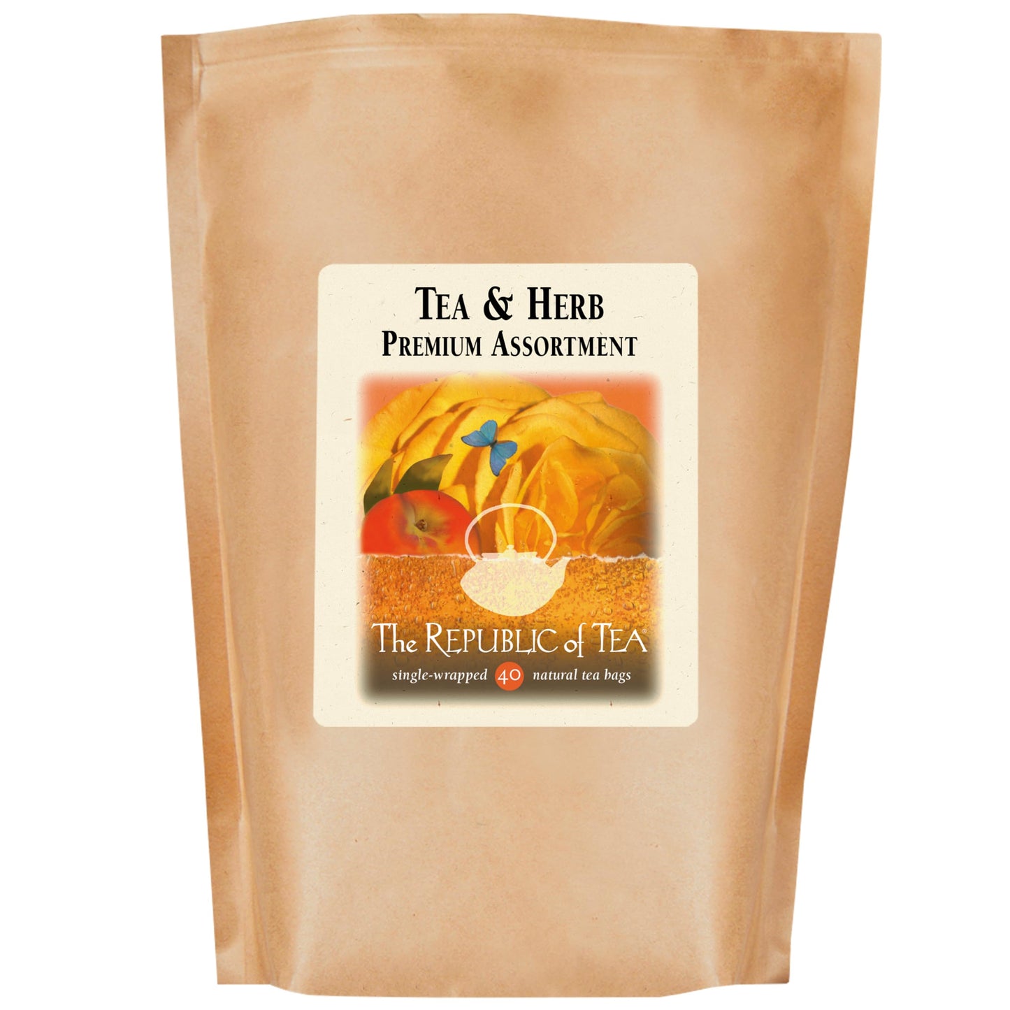 Republic of Tea – 40 Premium Assorted Tea Bags