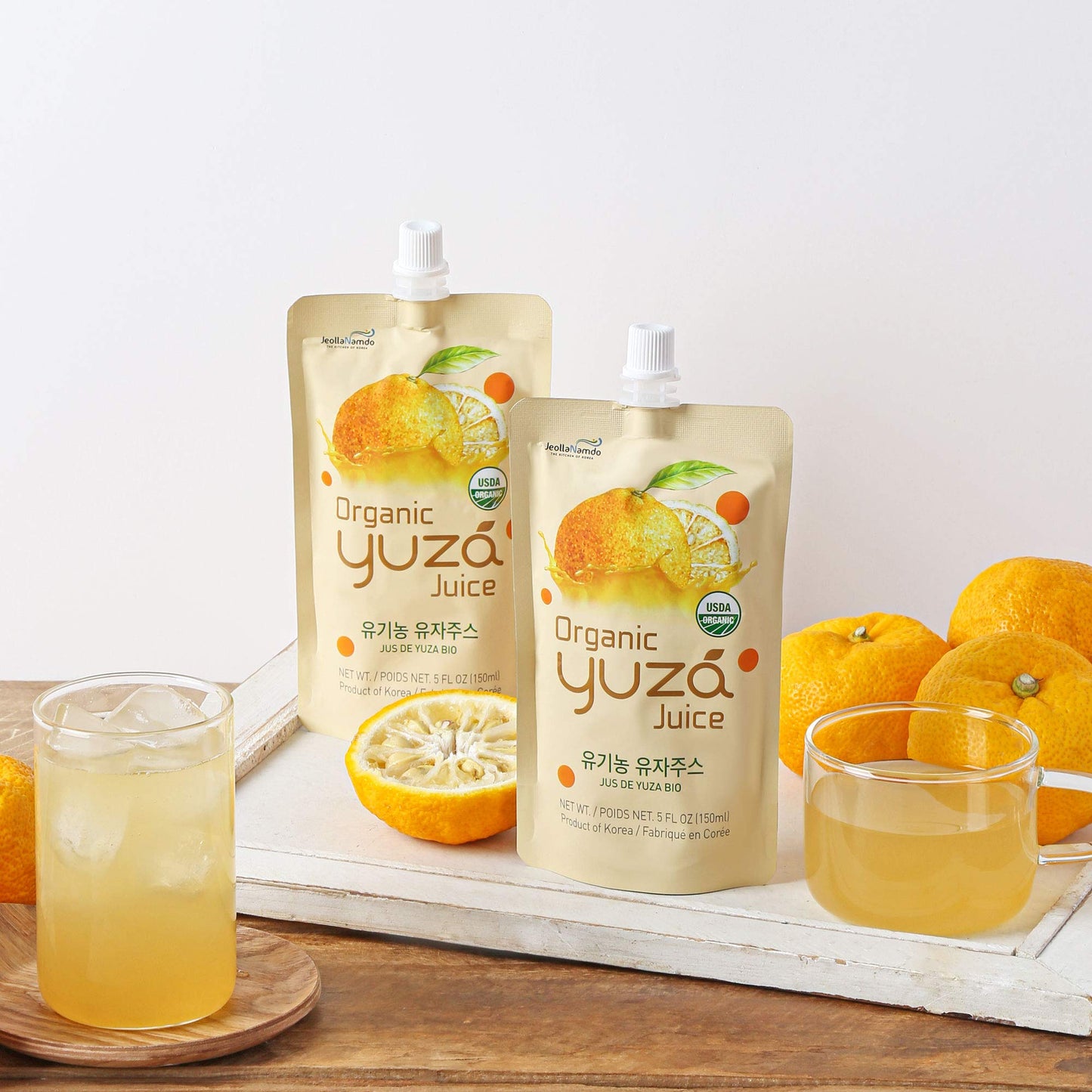 USDA Organic Yuzu Drink – Korean Honey Citron Tea (6-Pack)