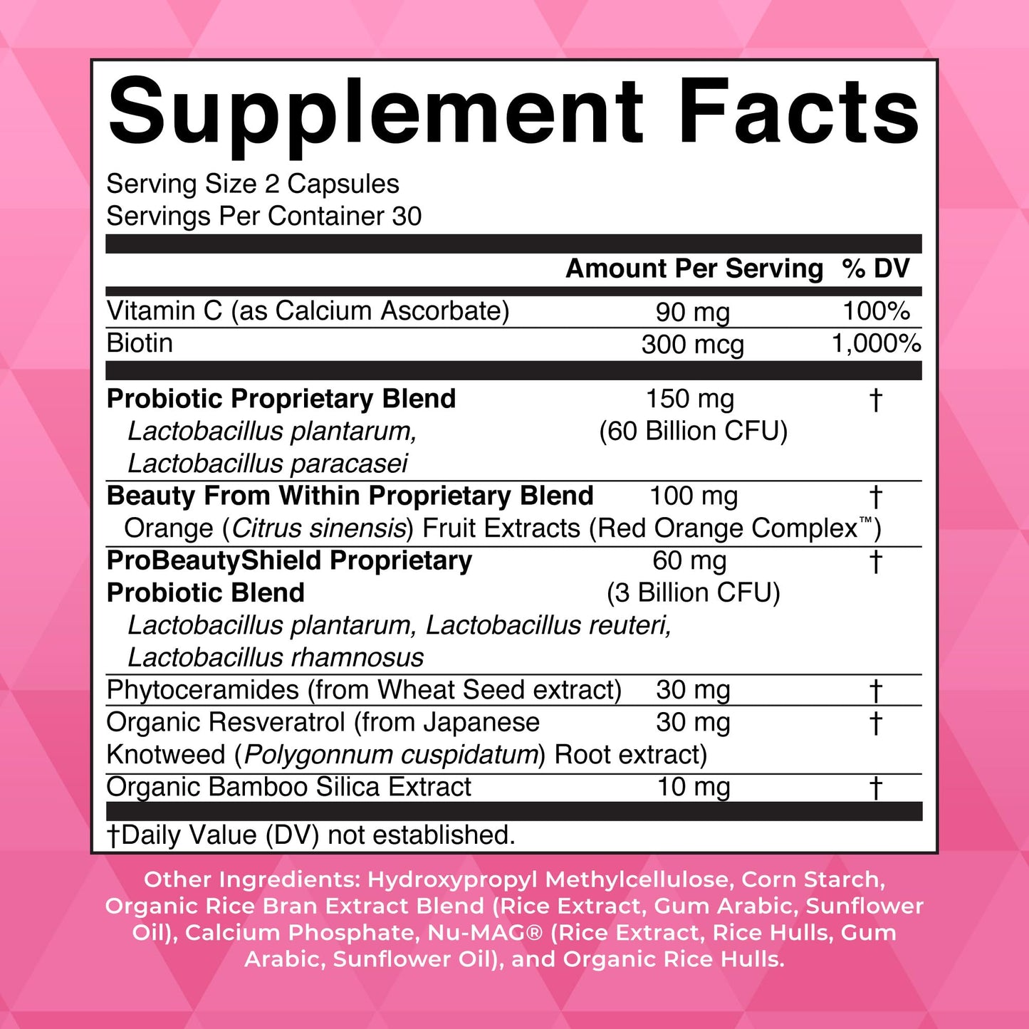 MaryRuth Probiotic Beauty – Gut & Skin Support with Biotin & Collagen Boost (60 ct)