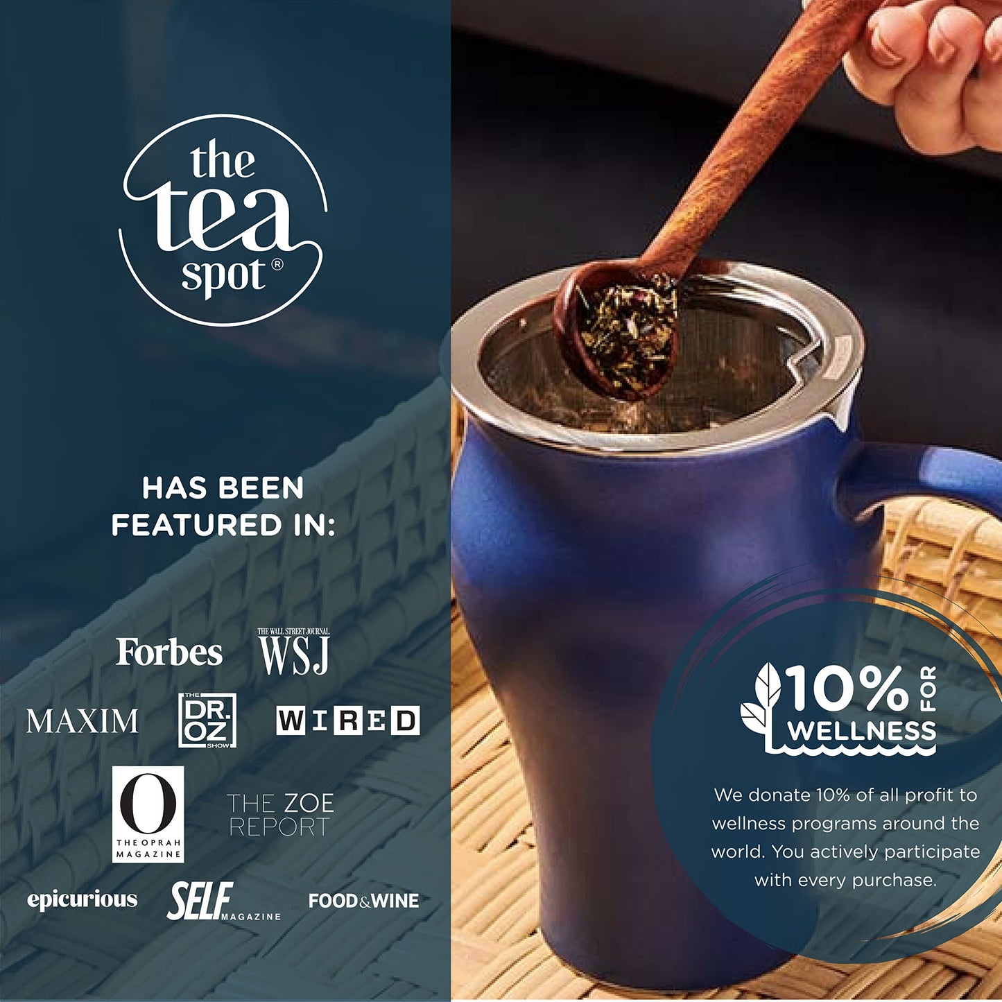 The Tea Spot Immunity Boost Tea – Elderberry & Adaptogens (15 Bags)