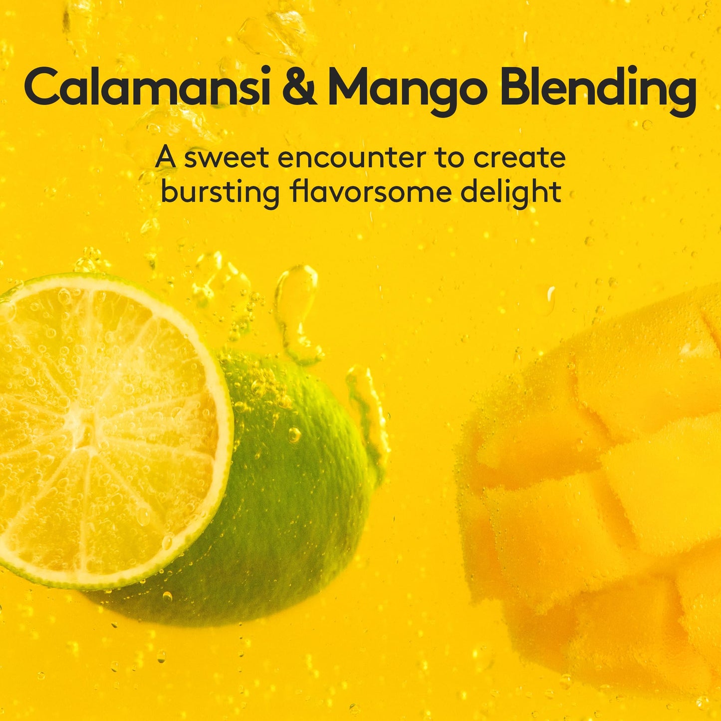 OSULLOC Calamango Kombucha – Sparkling Calamansi & Mango Tea Powder, 10 Sticks