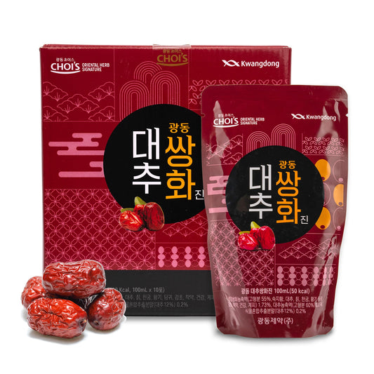 Kwangdong Ssang Hwa Jin – Traditional Korean Jujube Tea (10-Pack)