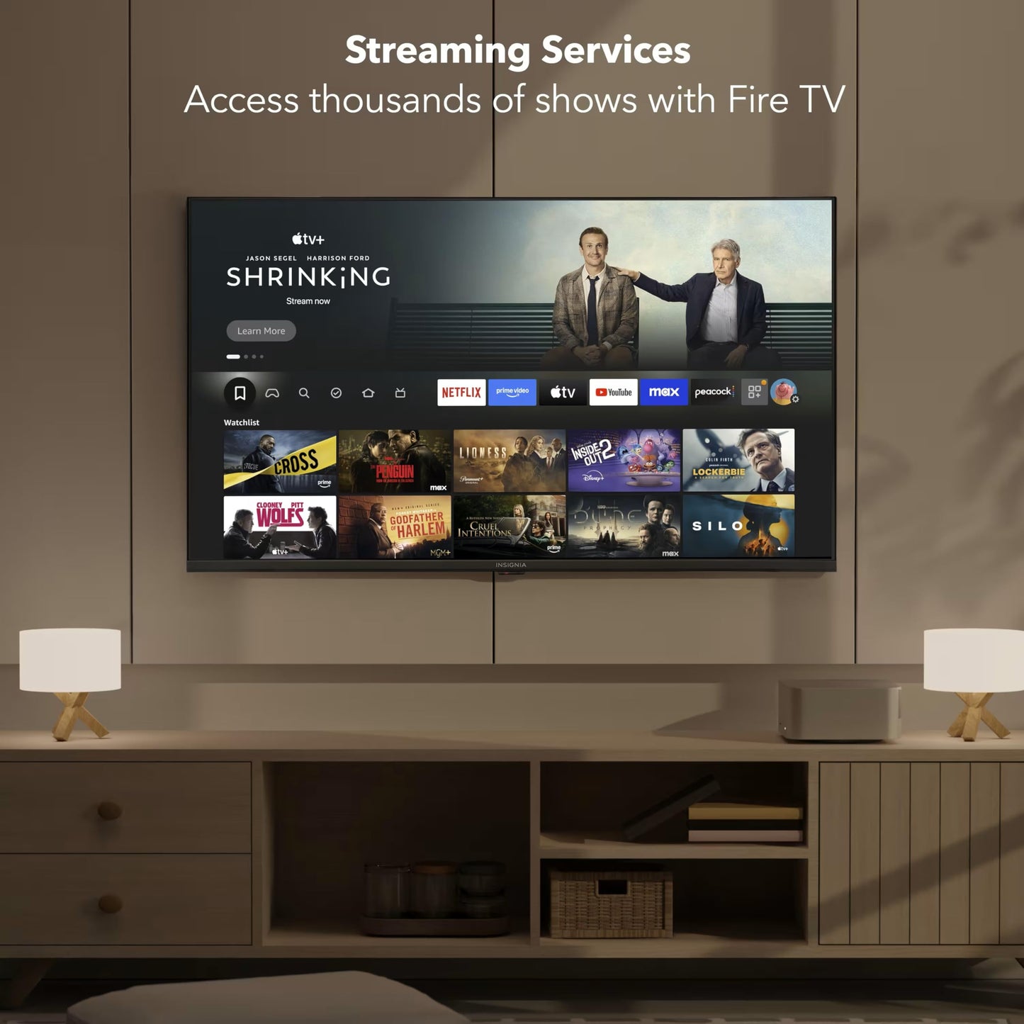 Insignia 50-Inch F50 Series 4K UHD LED Smart Fire TV with Alexa Remote