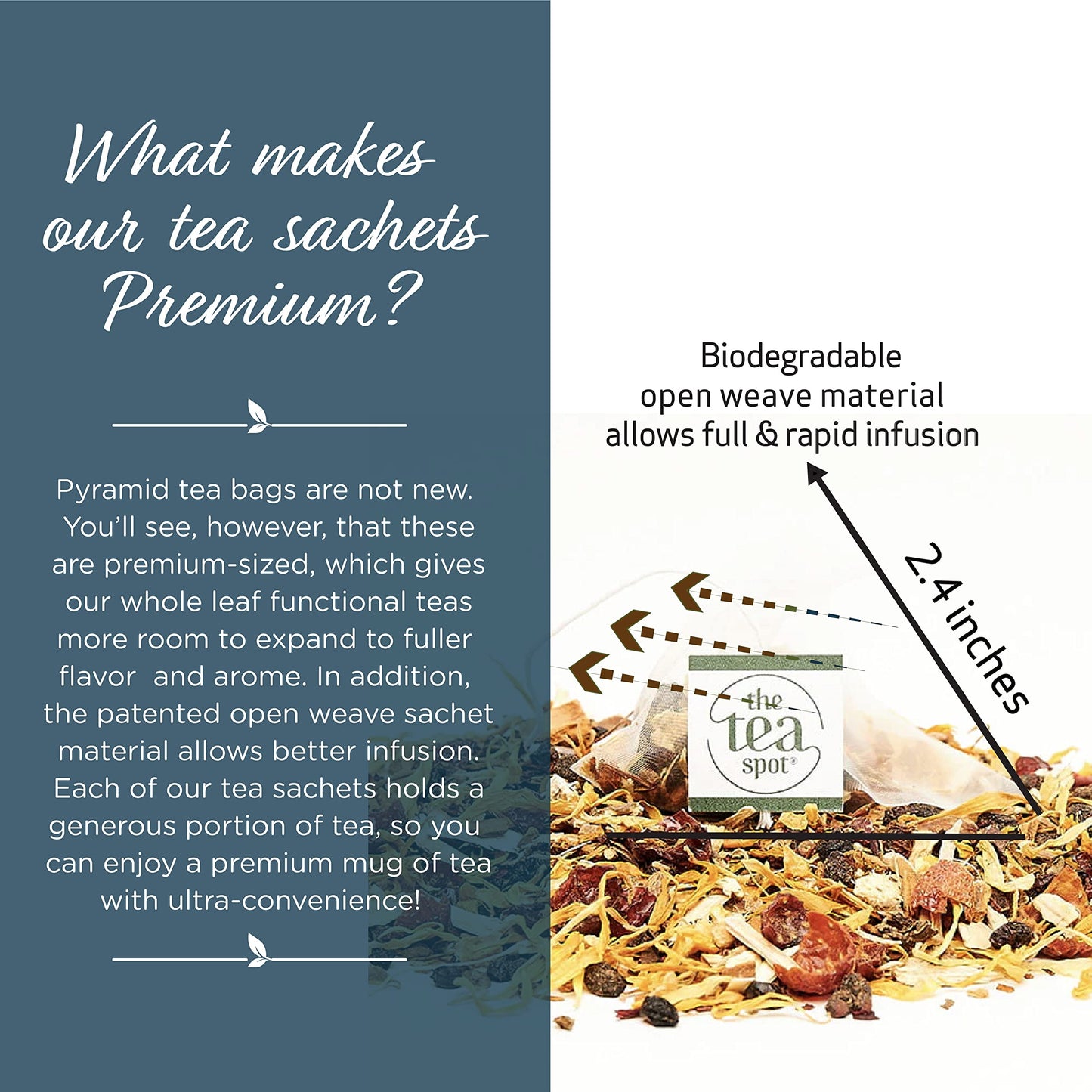 The Tea Spot Immunity Boost Tea – Elderberry & Adaptogens (15 Bags)