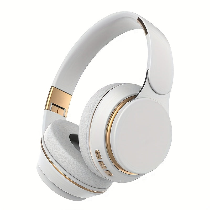 Wireless Over Ear Headphones – Foldable with Mic, FM Radio, AUX & TF Card Support