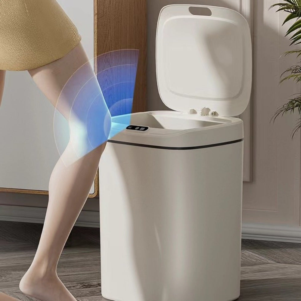 Smart Motion Sensor Trash Can – Hands-Free Electric Bin for Kitchen, Bathroom, Office