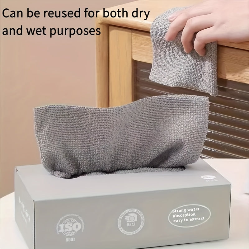20pcs Pull-Out Kitchen Towels, Dual-Use Dishcloths, Convenient for Travel & Home