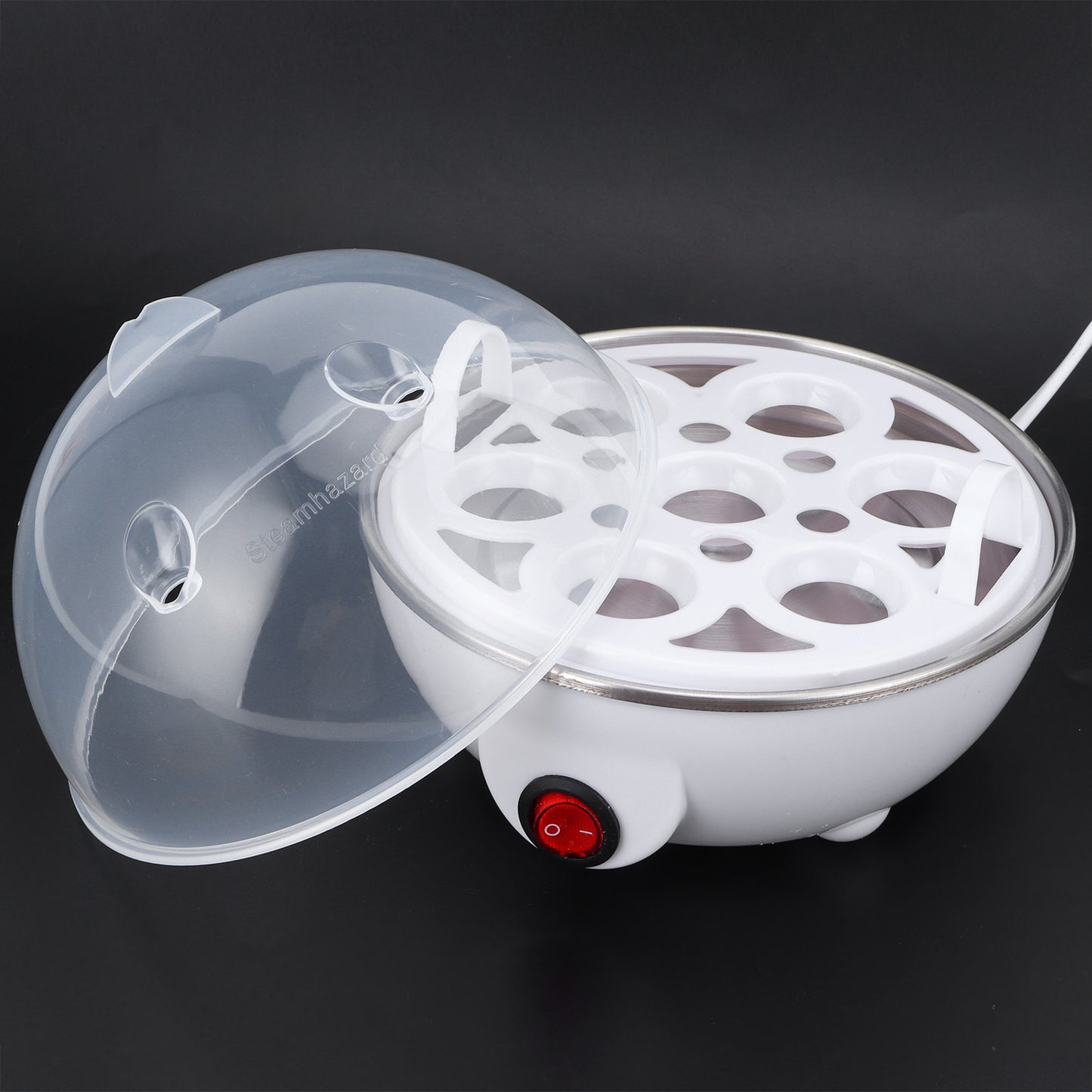 Electric Egg Boiler 7-Egg Cooker Steamer – Quick & Oil-Free