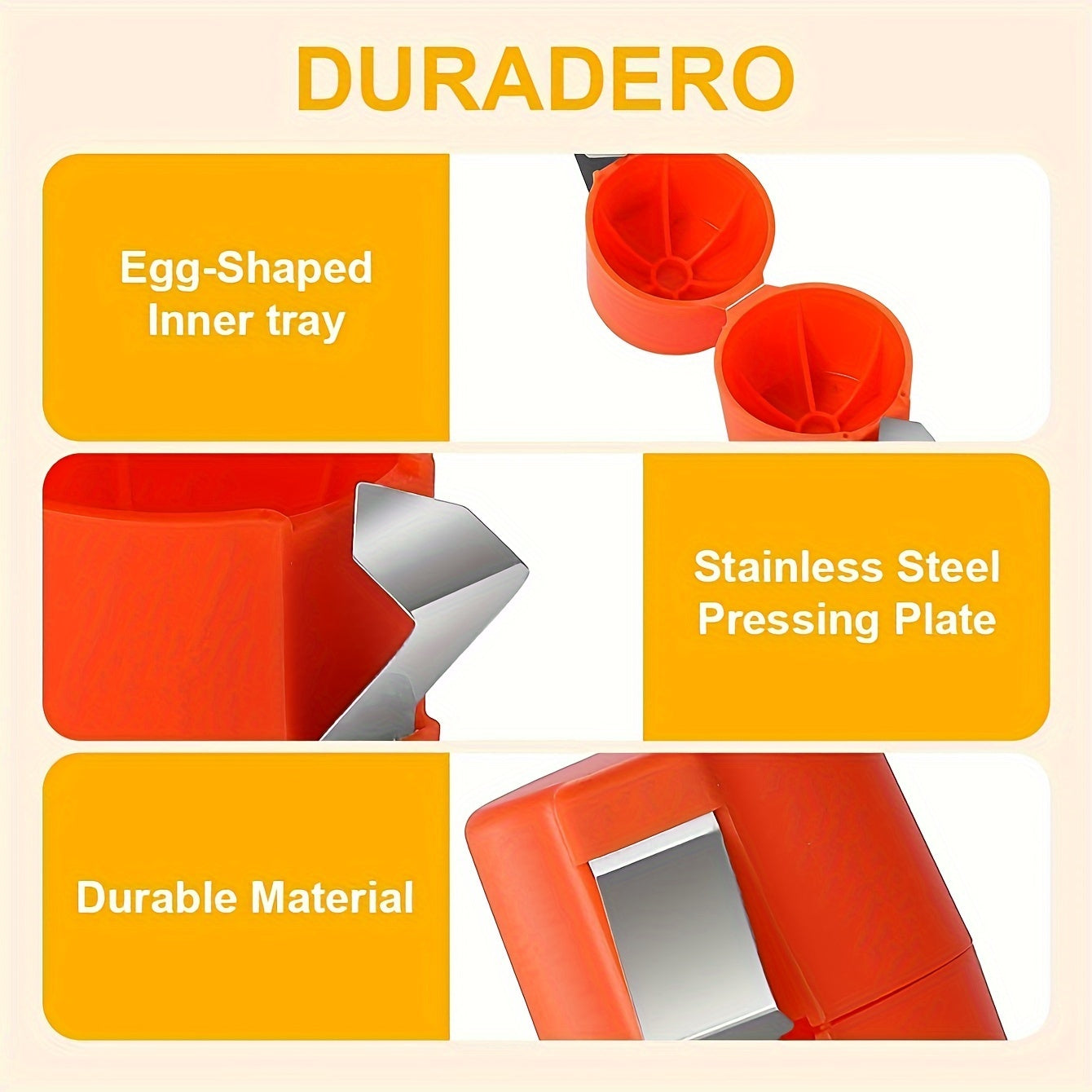 3PCS Egg Shell Opener – Handheld Egg Cracker, Cutter & Separator for Cooking or Camping