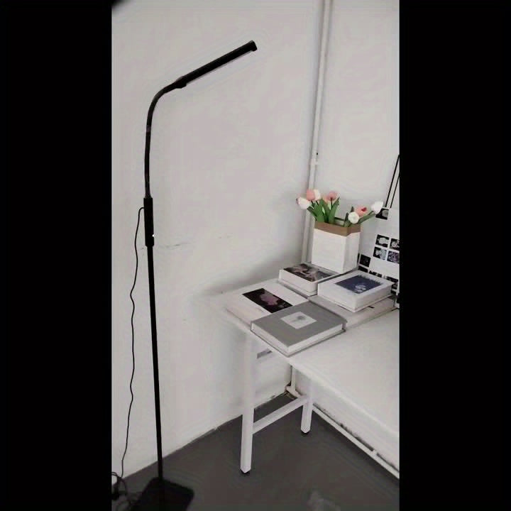 LED Floor Lamp Dimmable Reading Light 3 Color Modes 10 Brightness with Gooseneck