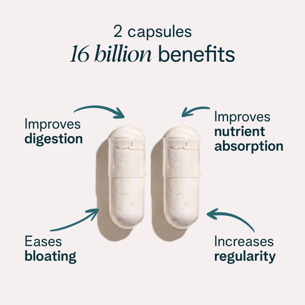 Ora Organic Probiotics – 16 Billion CFU with Prebiotics for Gut Health