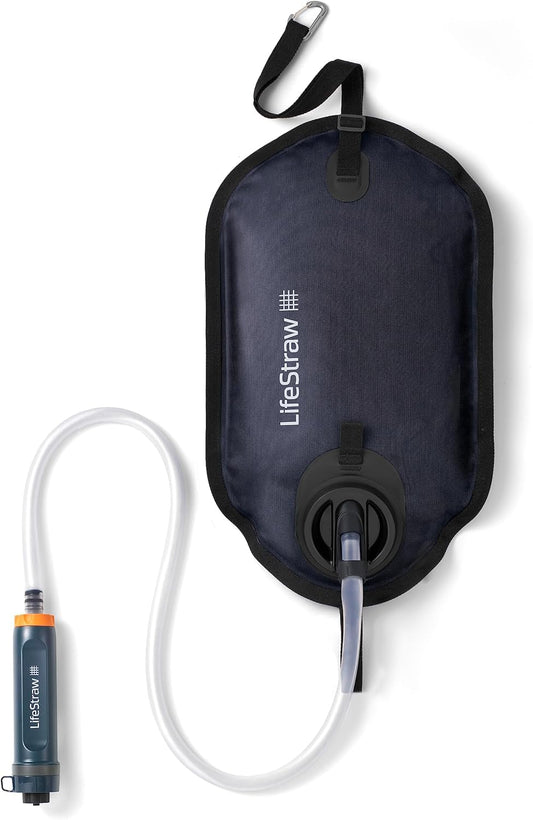 LifeStraw Ultrafilter Membrane Water Purifier | 99.99% Virus & Bacteria Removal | 30L/hr Gravity Flow | 18,000L Capacity