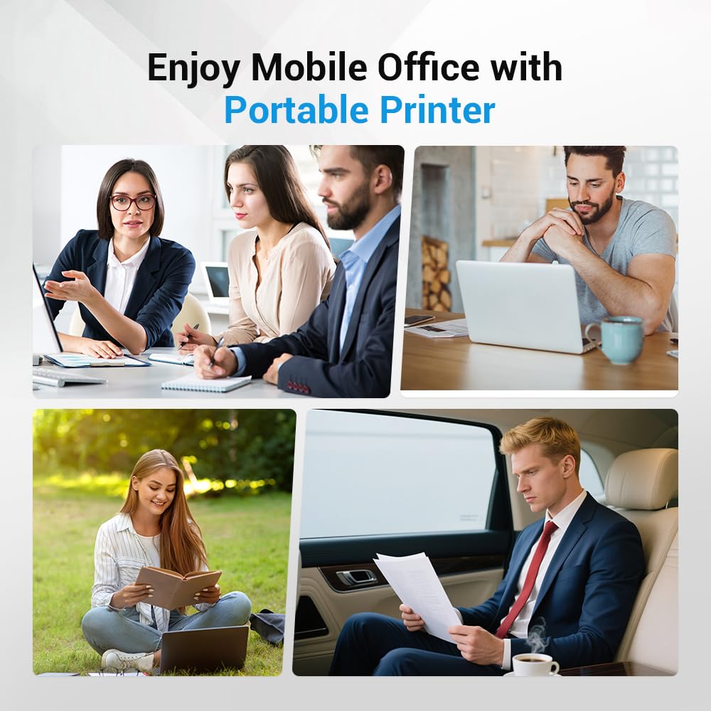 Thermal Printer Paper 8.5x11 for M08F-Letter M832 M834 MT800 – 200 Sheets