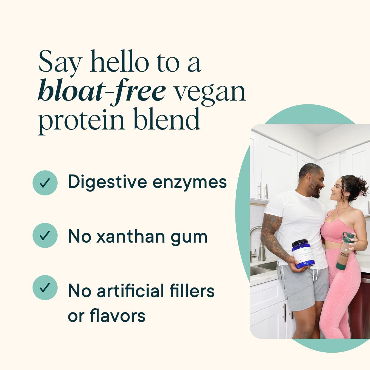 Ora Organic Vegan Protein – 21g Plant-Based Vanilla Chai (Keto & Dairy-Free)