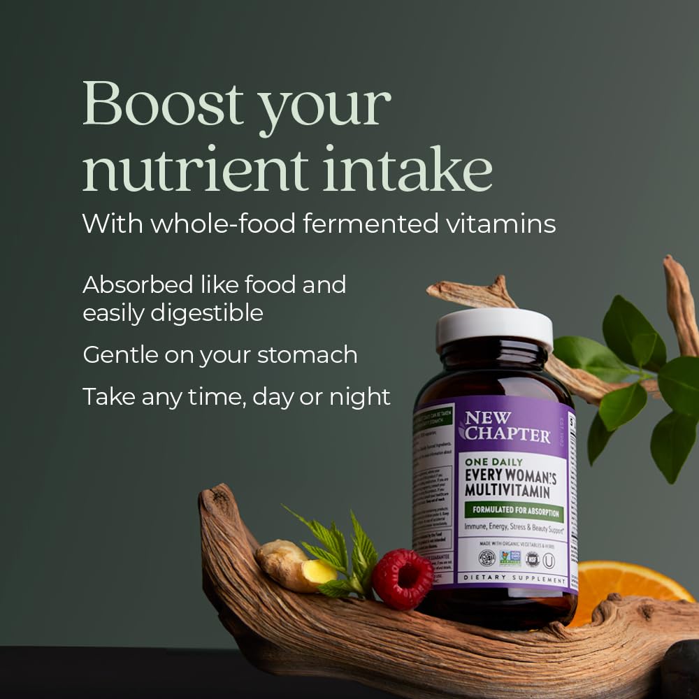 New Chapter Women's Multivitamin – Immune, Beauty & Energy Support (72 ct)