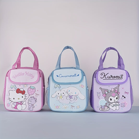 Sanrio Kitty Jade Gui Dog Insulated Lunch Bag – Cute, Portable for School & Office