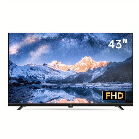 FPD Palette Series 43" Smart TV | Full HD 1080P LED | HDR10, Chromecast & Google Play Built-In | Voice Remote | 2025 Model (CG43-P3)