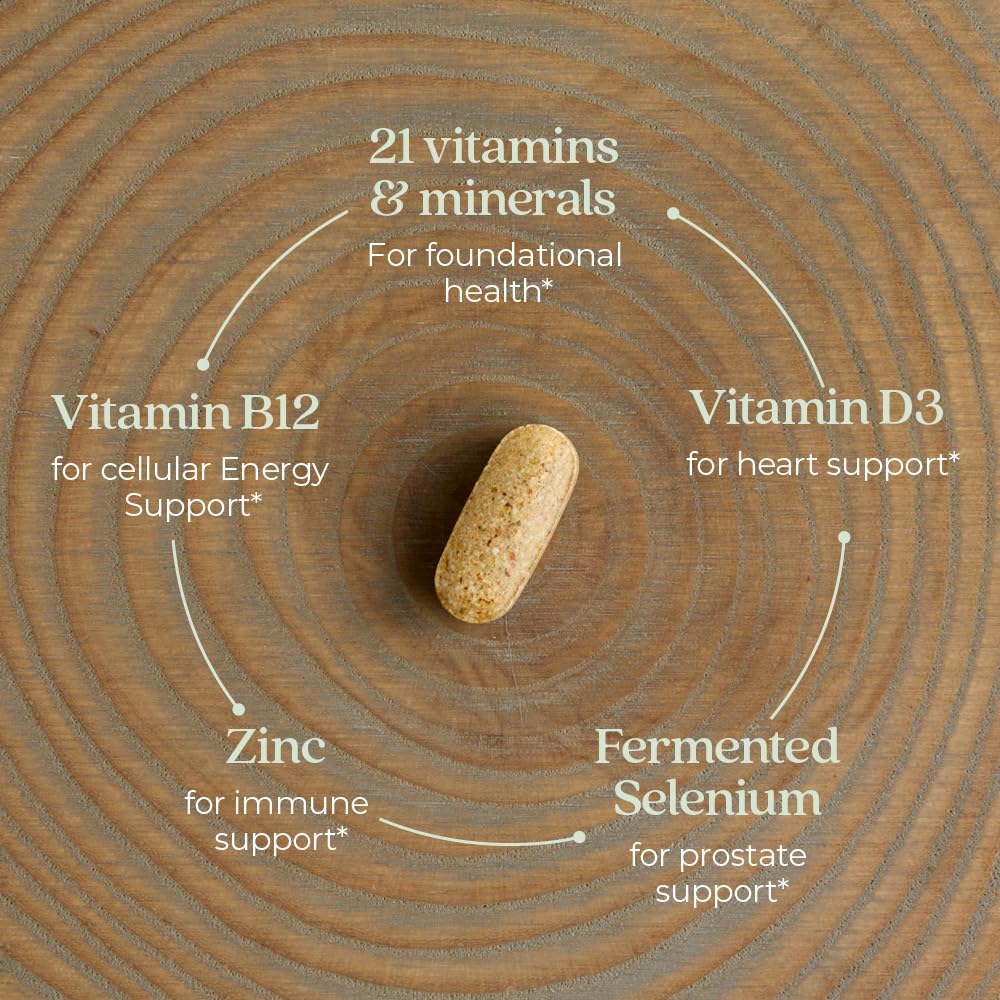 New Chapter Men's One Daily – Immune, Stress & Heart Support (72 ct)