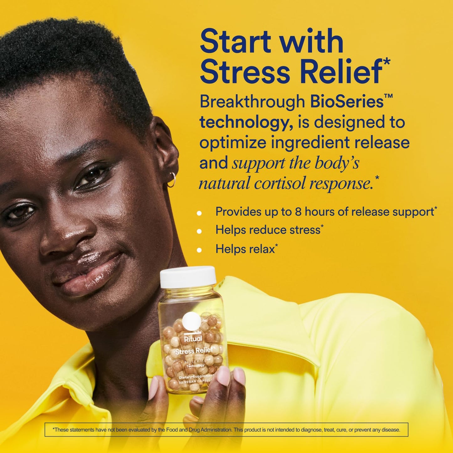 Ritual Calm Formula – Ashwagandha, Saffron & Theanine for Cortisol Balance (30-Day)