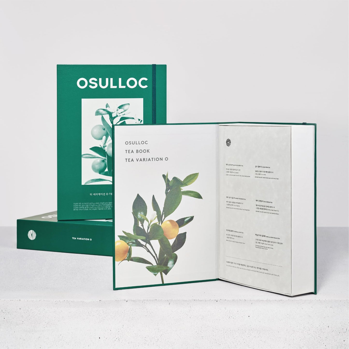 OSULLOC Tea Variation "O" – 36 Premium Jeju Tea Bags (6 Types)