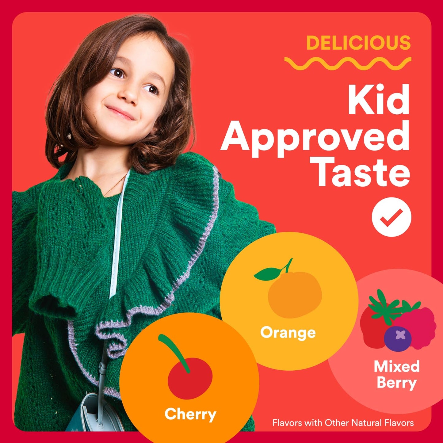 SmartyPants Kids Gummies – Organic Daily Nutrients with Omega 3 & Probiotics (120 ct)