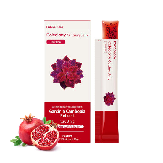 FOODOLOGY Coleology Cutting Jelly – Garcinia & Collagen Sticks (10 Sticks)