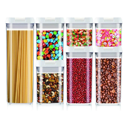 Pantry Organization 14 Pack Airtight Food Storage Containers BPA Free + Labels