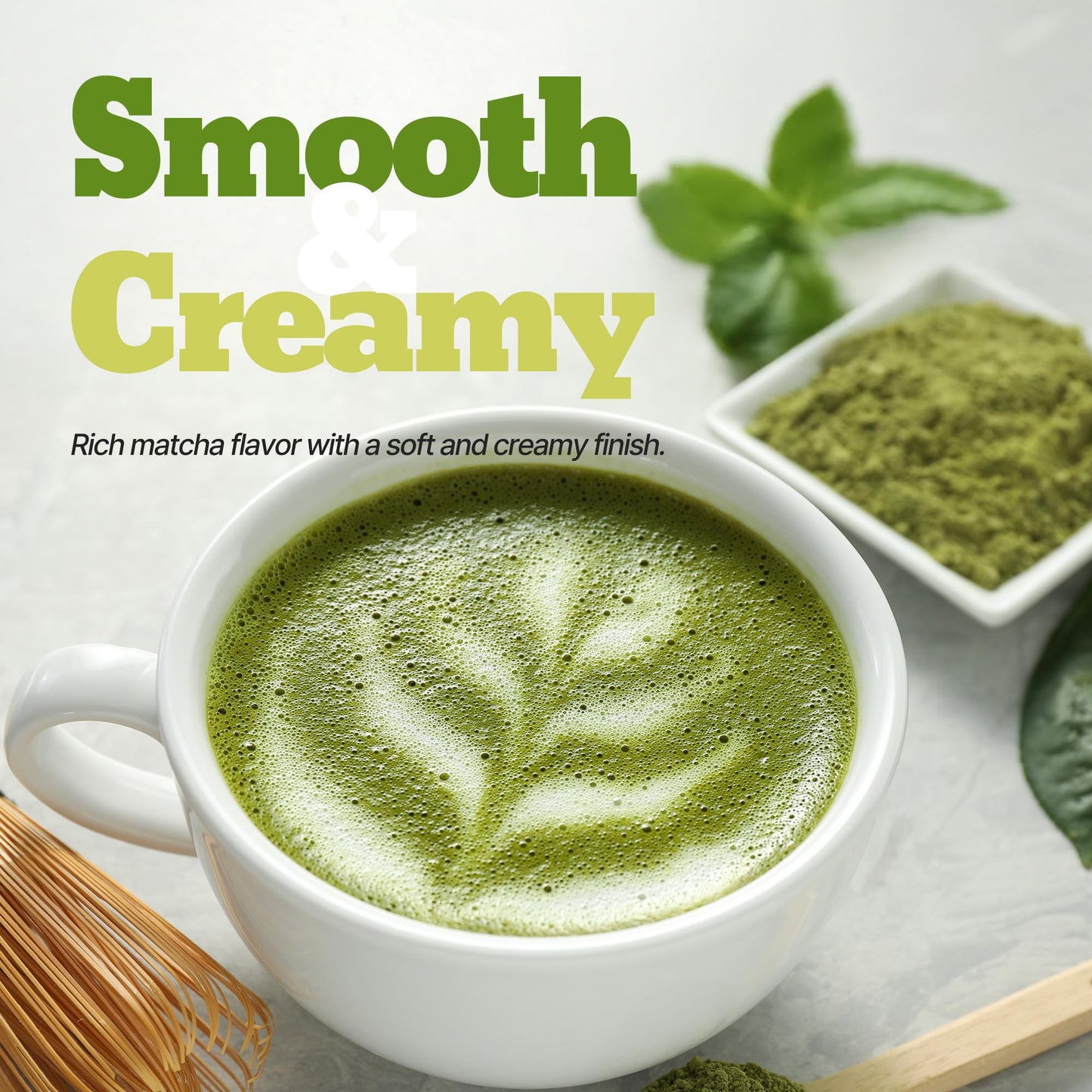 Nokchawon Jeju Matcha Latte Sticks – Creamy Sweet Green Tea with Jeju Matcha, 10 Count