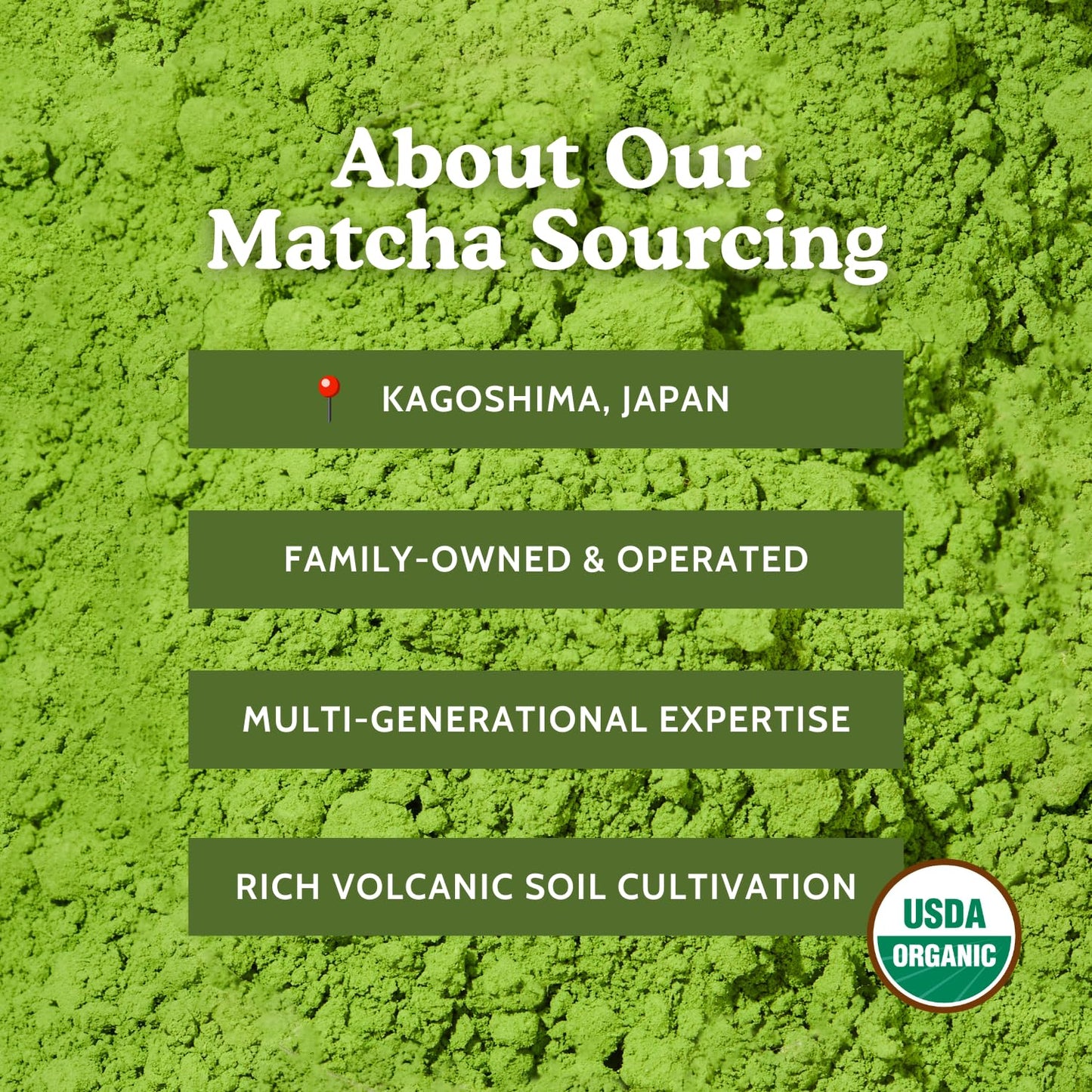 SEN CHA Organic Matcha Powder – Culinary & Ceremonial Grade (4oz)