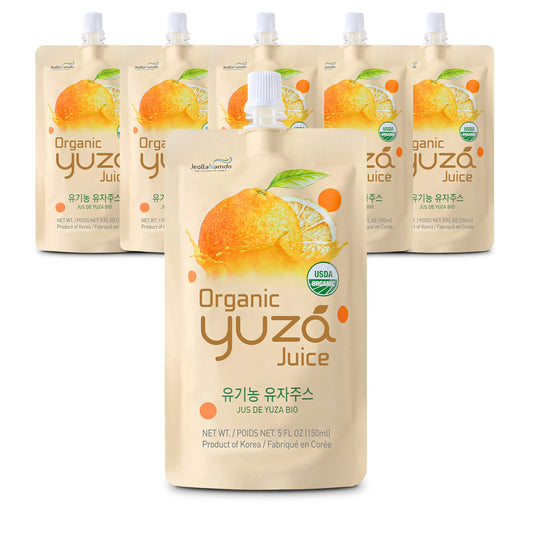 USDA Organic Yuzu Drink – Korean Honey Citron Tea (6-Pack)