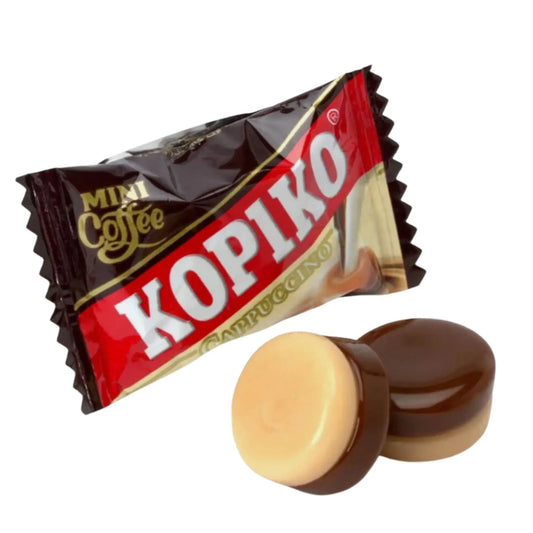 Kopiko Coffee & Cappuccino Hard Candy Variety Pack – 2 Packs of Coffee Candy