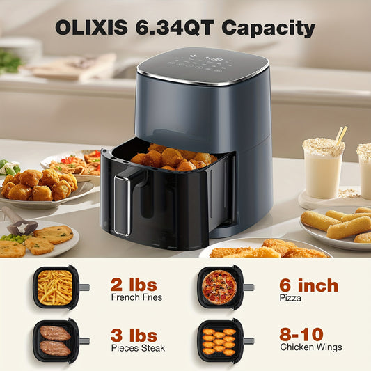 6 Qt 12-in-1 Air Fryer Oven with Digital Controls & Presets
